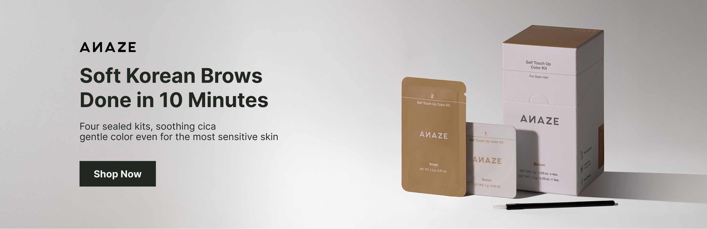 ANAZE Self Touch Up — soft Korean brows, done in 10 minutes