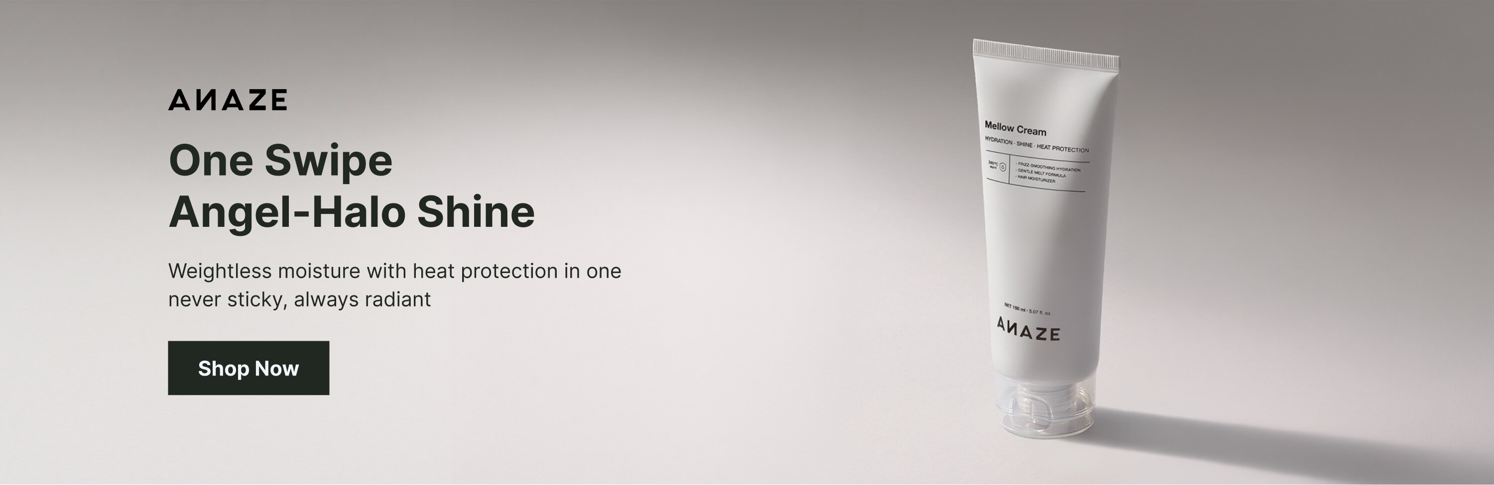 ANAZE Mellow Cream — weightless hydration with an angel-halo glow
